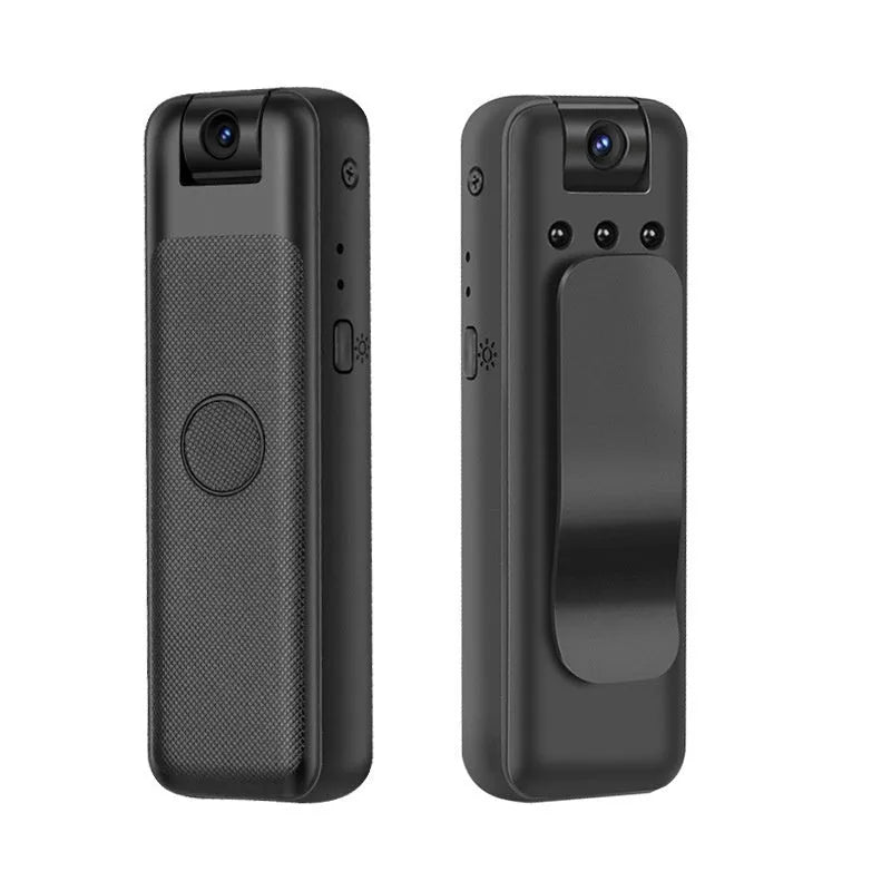 Black USB Type-C conference camera with a 30cm cable on a desk
