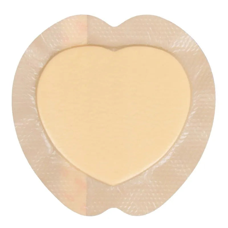 Large skin colour silicone gel foam medical dressing for bedsore prevention and pressure sore care