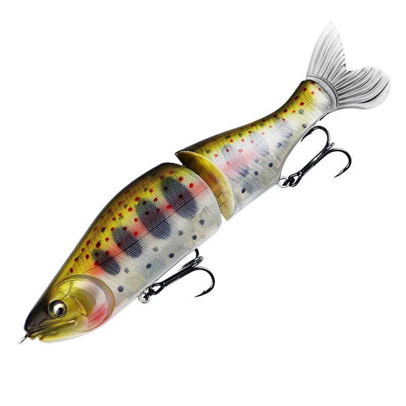 185mm soft plastic swimming fishing bait for bass tossing technique in multiple colours