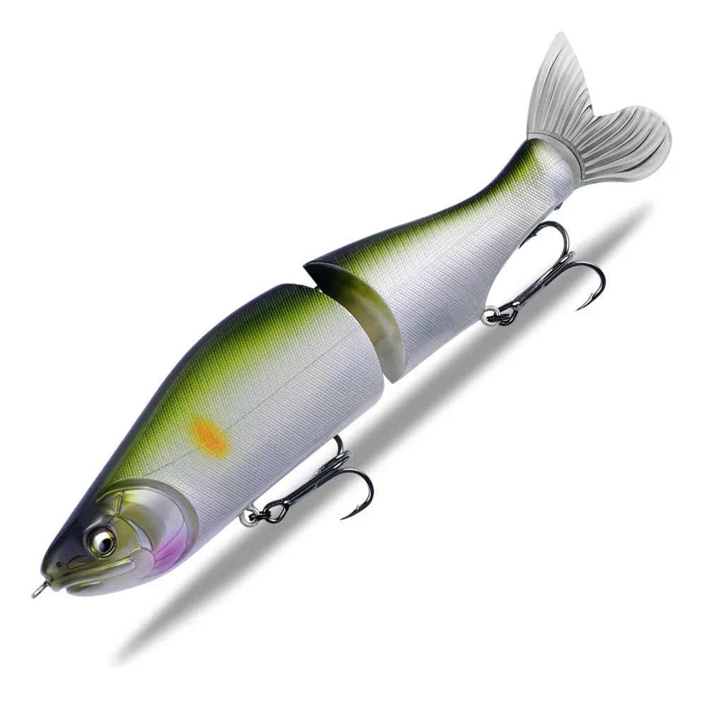 185mm soft plastic swimming fishing bait for bass tossing technique in multiple colours