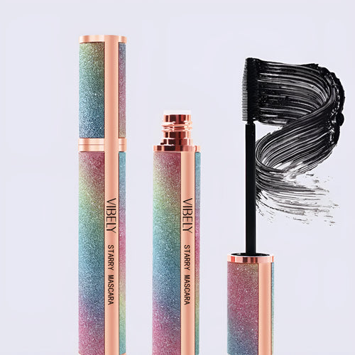 Black 4D waterproof mascara with English packaging for export sales