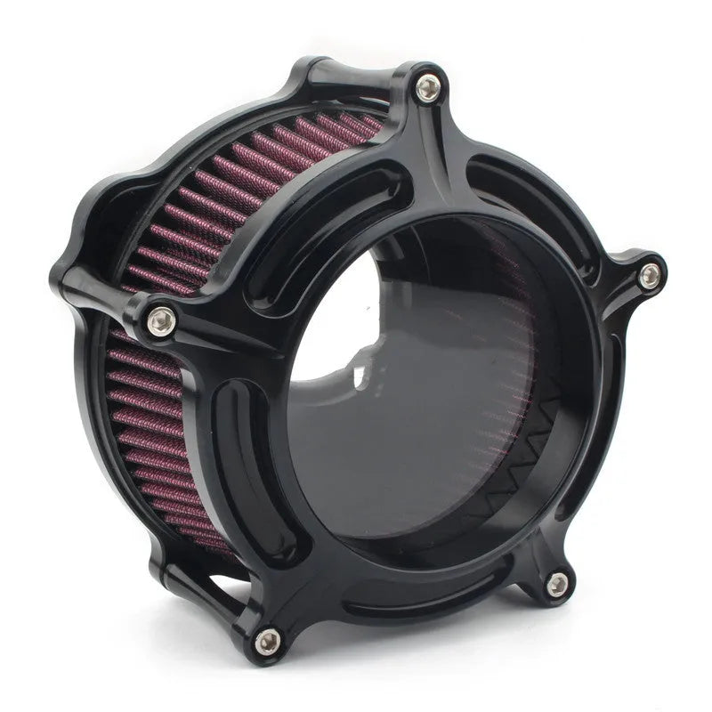 MP09-JJL aluminium motorcycle air filter for 300cc bikes in various colour options