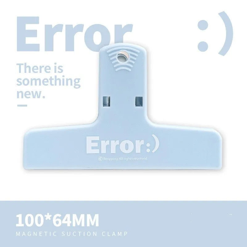 Haze Series magnetic bill clip for holding banknotes and papers in blue, brown, or white.