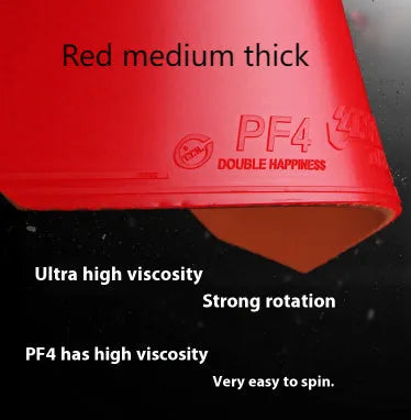 Fast Attack Sticky Classic-50 anti-rubber table tennis racket in red and black colour options.