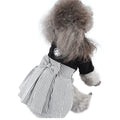 Thin cotton dog clothes for poodles in skirt and four-legged pants styles for spring and autumn seasons
