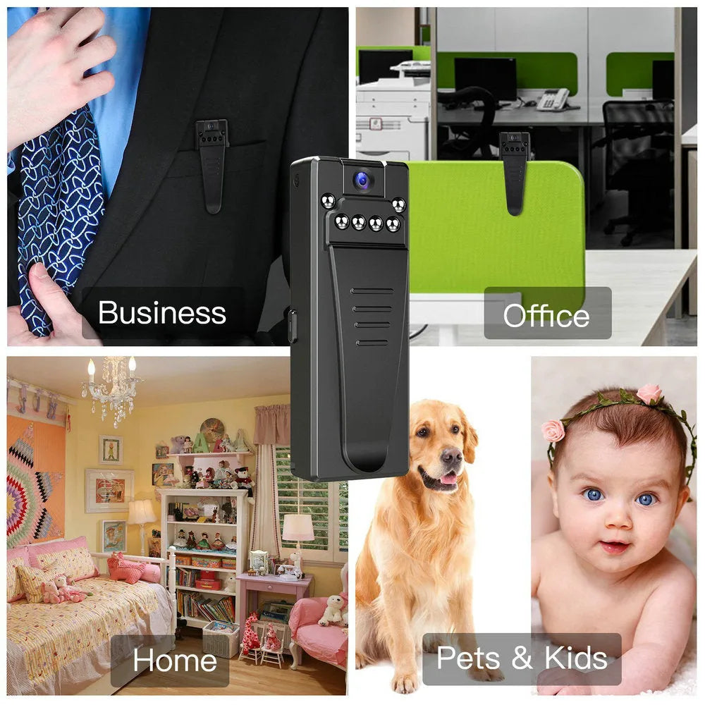 Black 1080p HD DV home camera with 90-degree rotation on a flat surface.