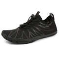 Low-top casual sports running shoe in colour option, showing front lace-up and textured natural rubber outsole.