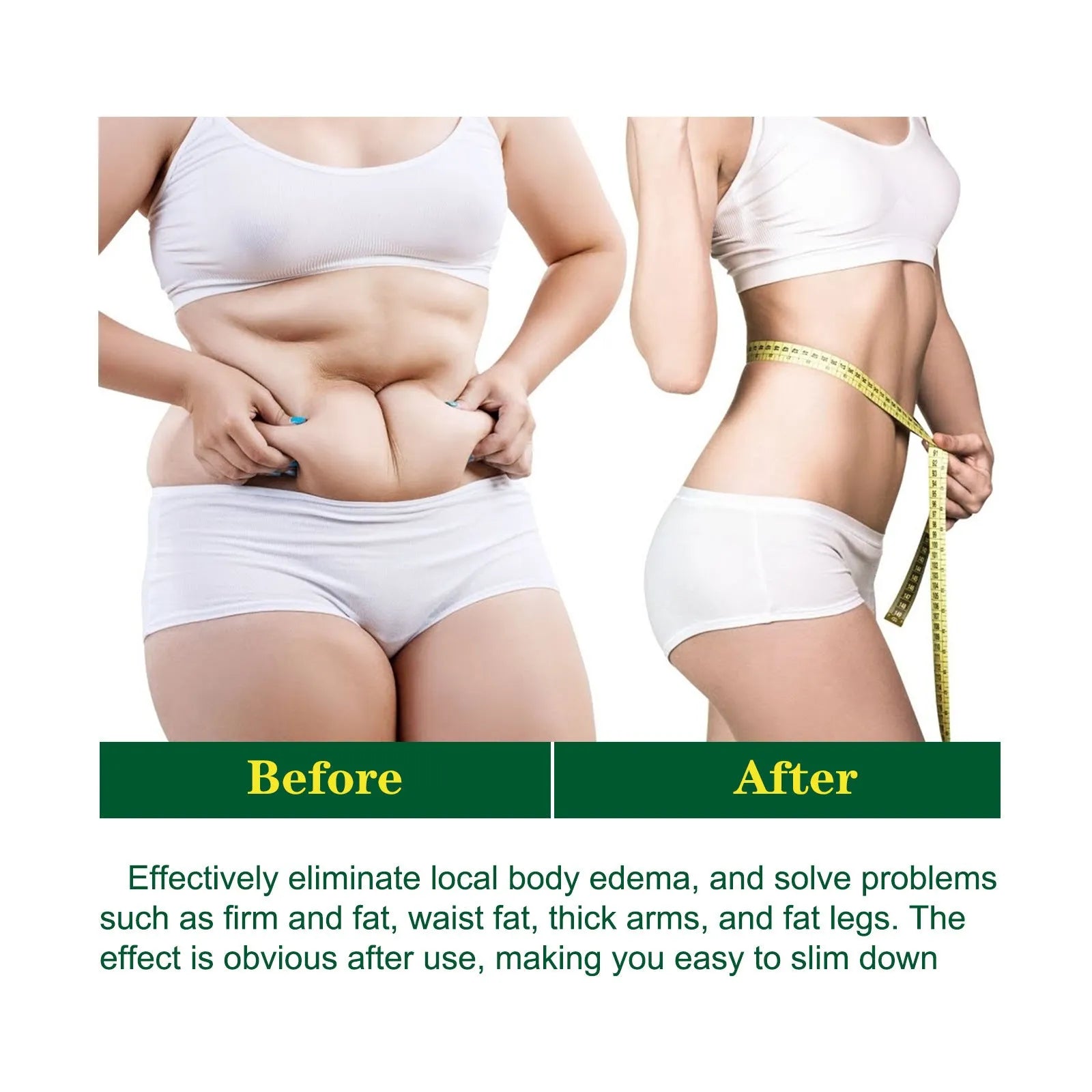 30ml ginger body shaping oil bottle for thigh firming and muscle slimming care