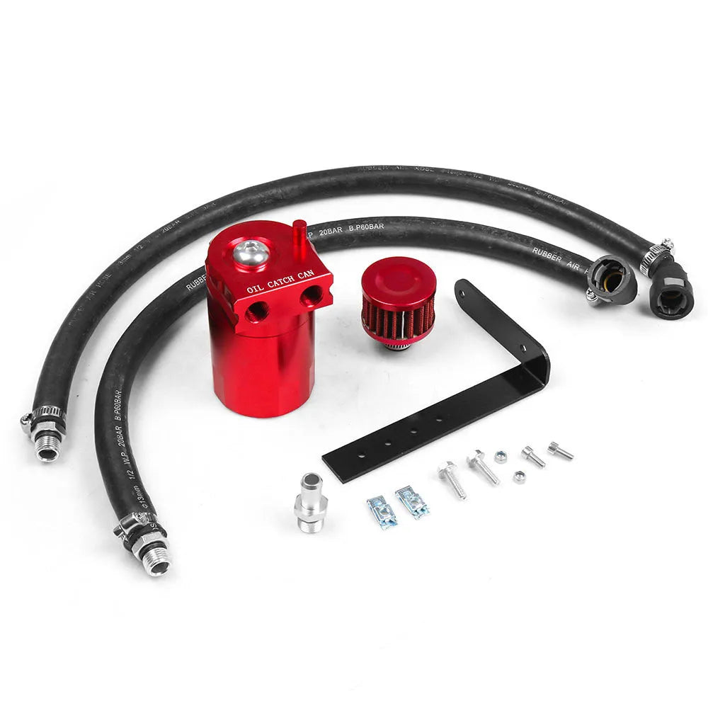 Aluminum alloy oil separator for 2018-2020 Ford Expedition in black, red, blue, or silver