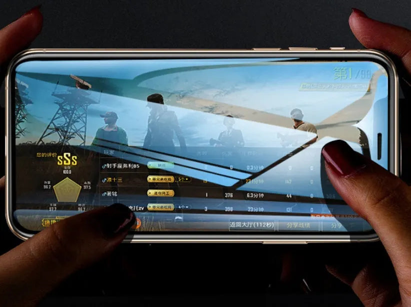 Samsung Galaxy tempered glass screen protector with full coverage for curved displays