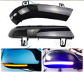 L-V-01 model running water turn signal light for Volkswagen Golf MK5, made from black ABS plastic.
