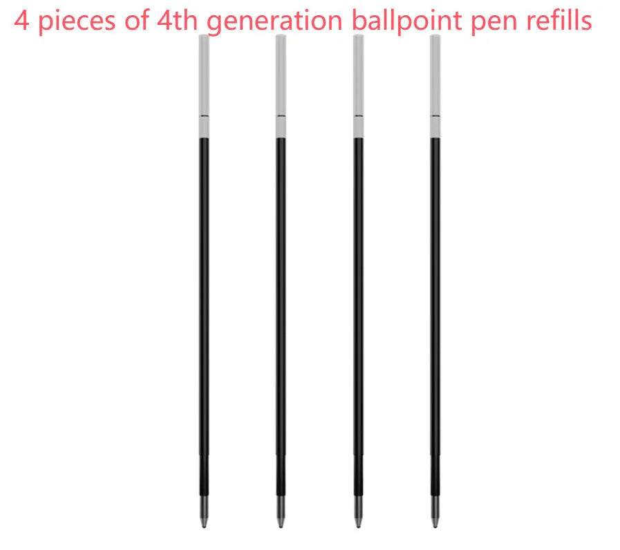 Pack of three six-hole punched loose leaf refills for spiral binders with 64 pages each