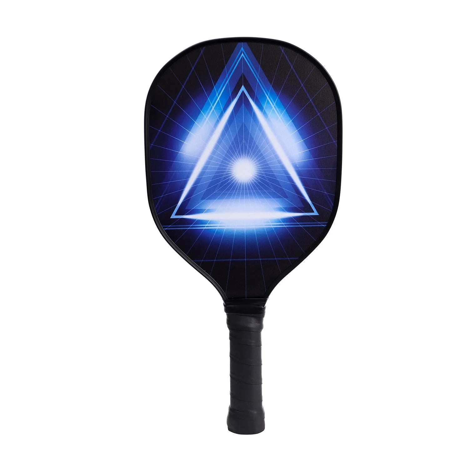 Poplar Peak wooden sports racket for table tennis and pickleball training, shown with model number options.
