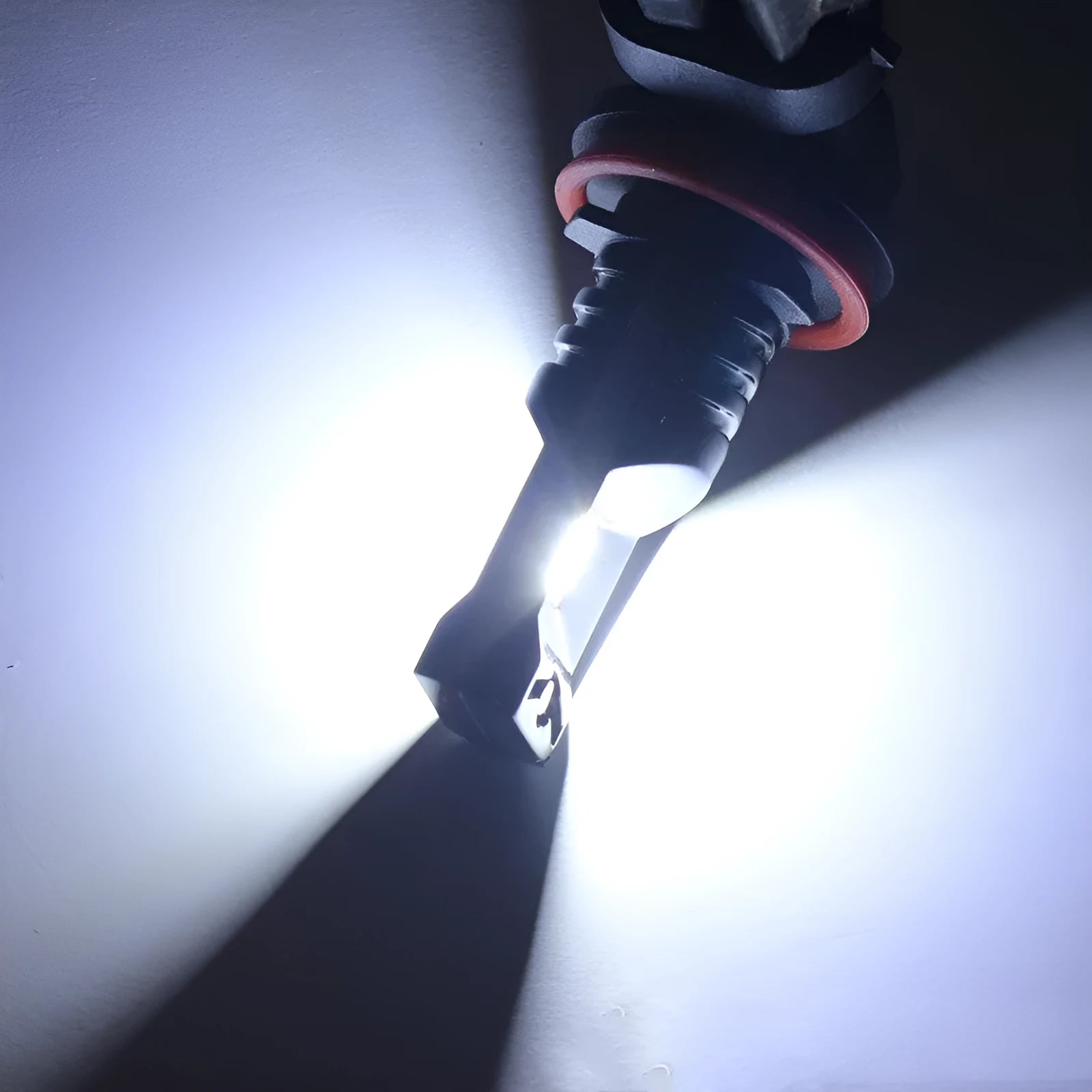 H11 H8 compatible 80W high power CSP LED car front fog lamp with aviation aluminium housing