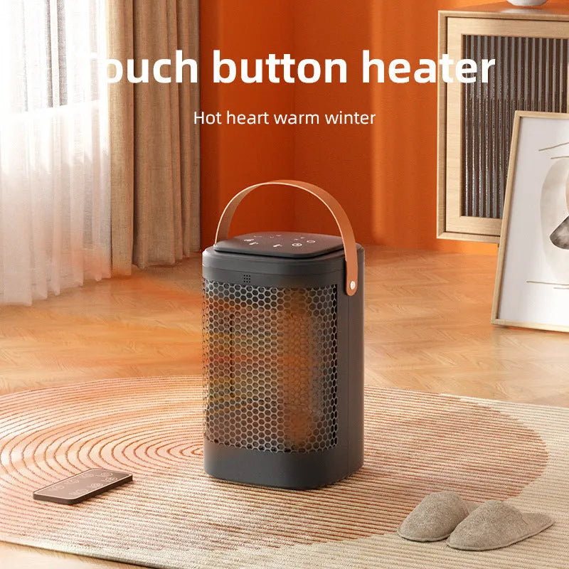 Remote control touch screen hot and cold air heating radiator in 618 colour
