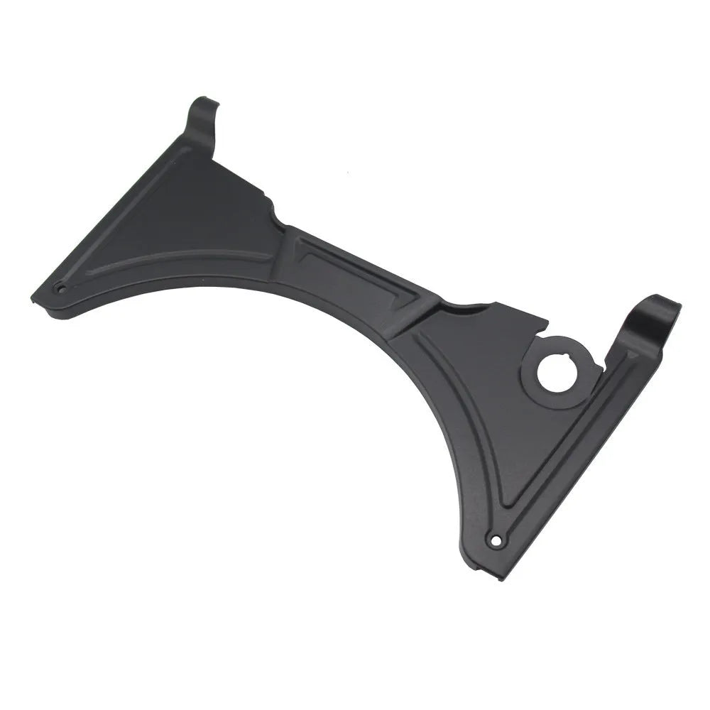 Black motorcycle cockpit fairing for BMW R1250GS and R1200GS adventure bikes