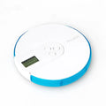 7-compartment electronic pill dispenser with alarm clock timer in multiple colour options