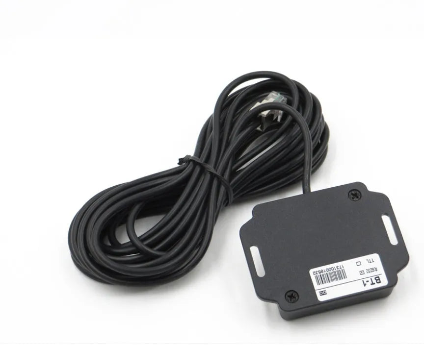 BT-1 model solar panel charge controller with Bluetooth module for 12V/24V battery systems.