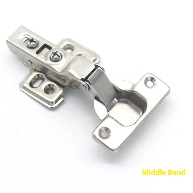 761 hydraulic damping cabinet hinge with nickel plating finish, cold rolled steel construction