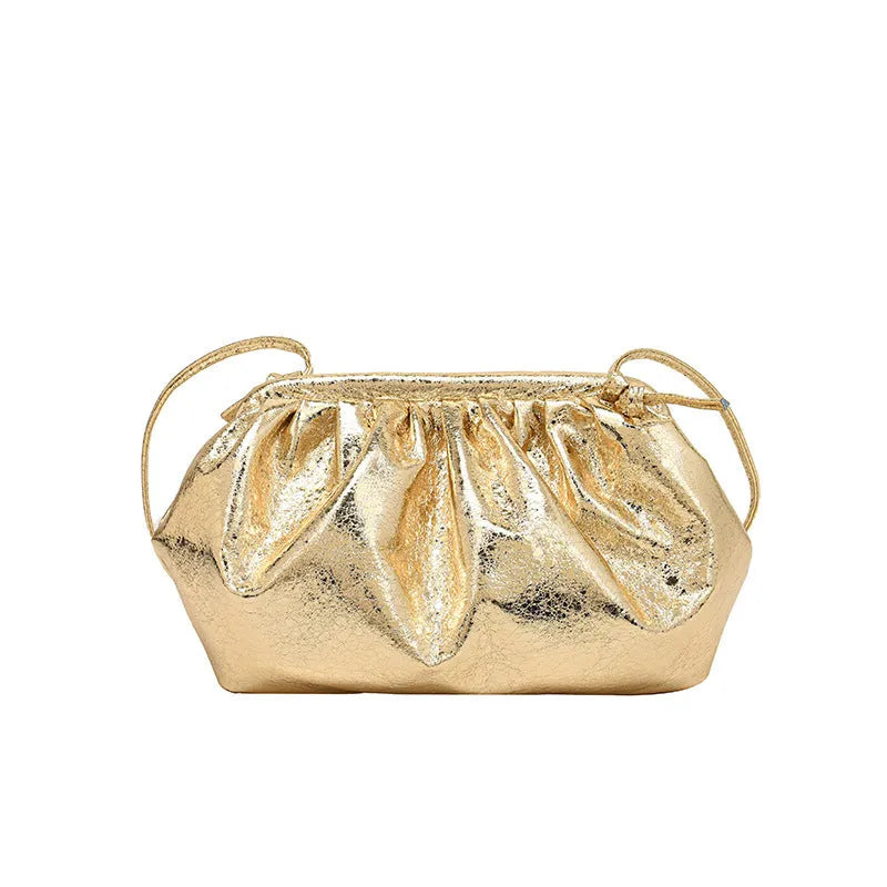 PU leather simple hair clip crossbody bag with organised compartments in multiple colour options