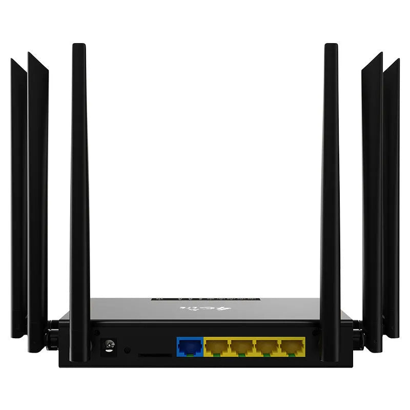 Industrial-grade iron box 4G 3G router showing compact design and connection ports.
