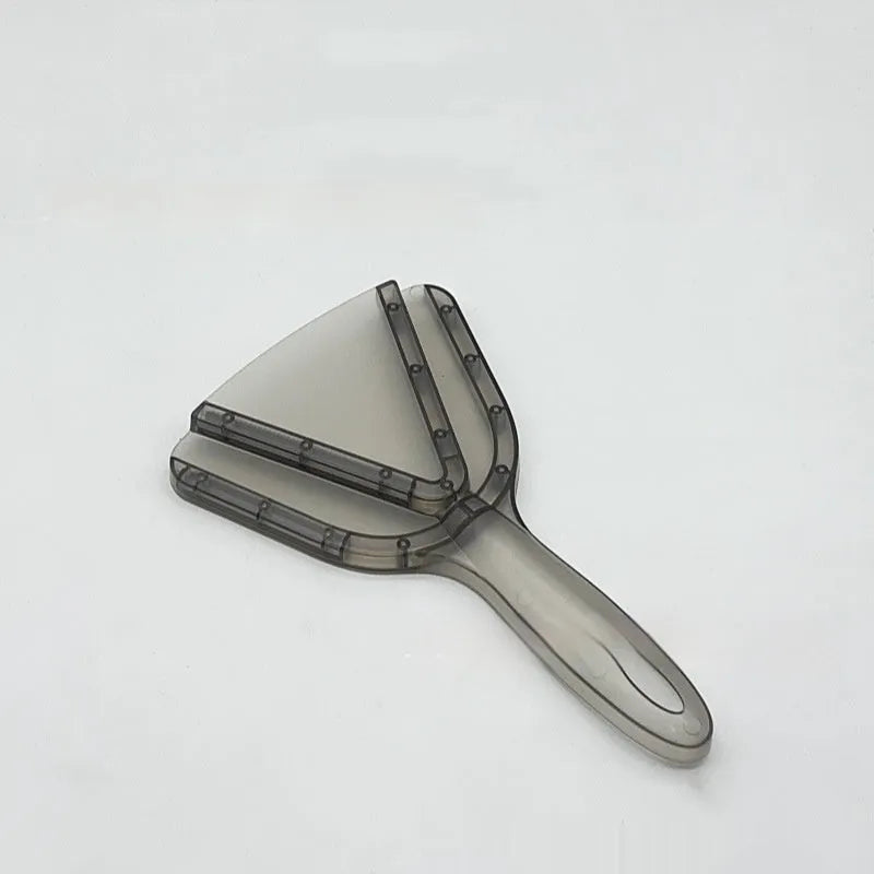 Adjustable telescopic can and bottle opener made from red ABS plastic with non-slip handle