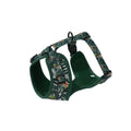 Adjustable vest pet harness set with haulage rope, collar, waste bag, bow tie and triangular bib