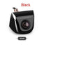 Black metal-shell car rearview camera with cable for reversing.