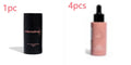 Matte sun tanning black liquid showing 50ml tanning drops bottle and 75ml tanning flash cream tube