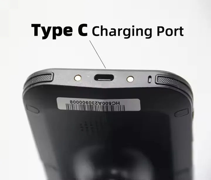 SLP-05 handheld UHF RFID scanner with Android OS for portable asset tracking and inventory control.