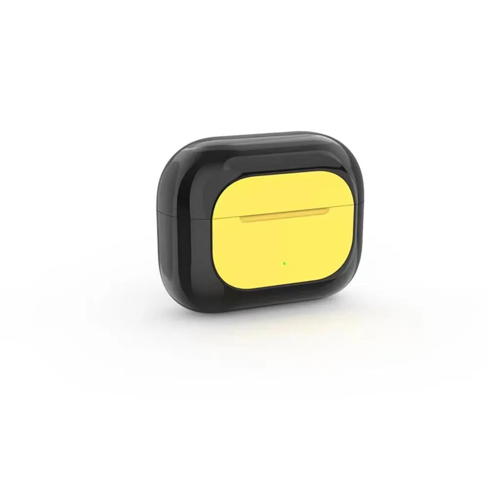 Jerry cartoon Bluetooth headphones in black, white, or yellow colours showing wireless design