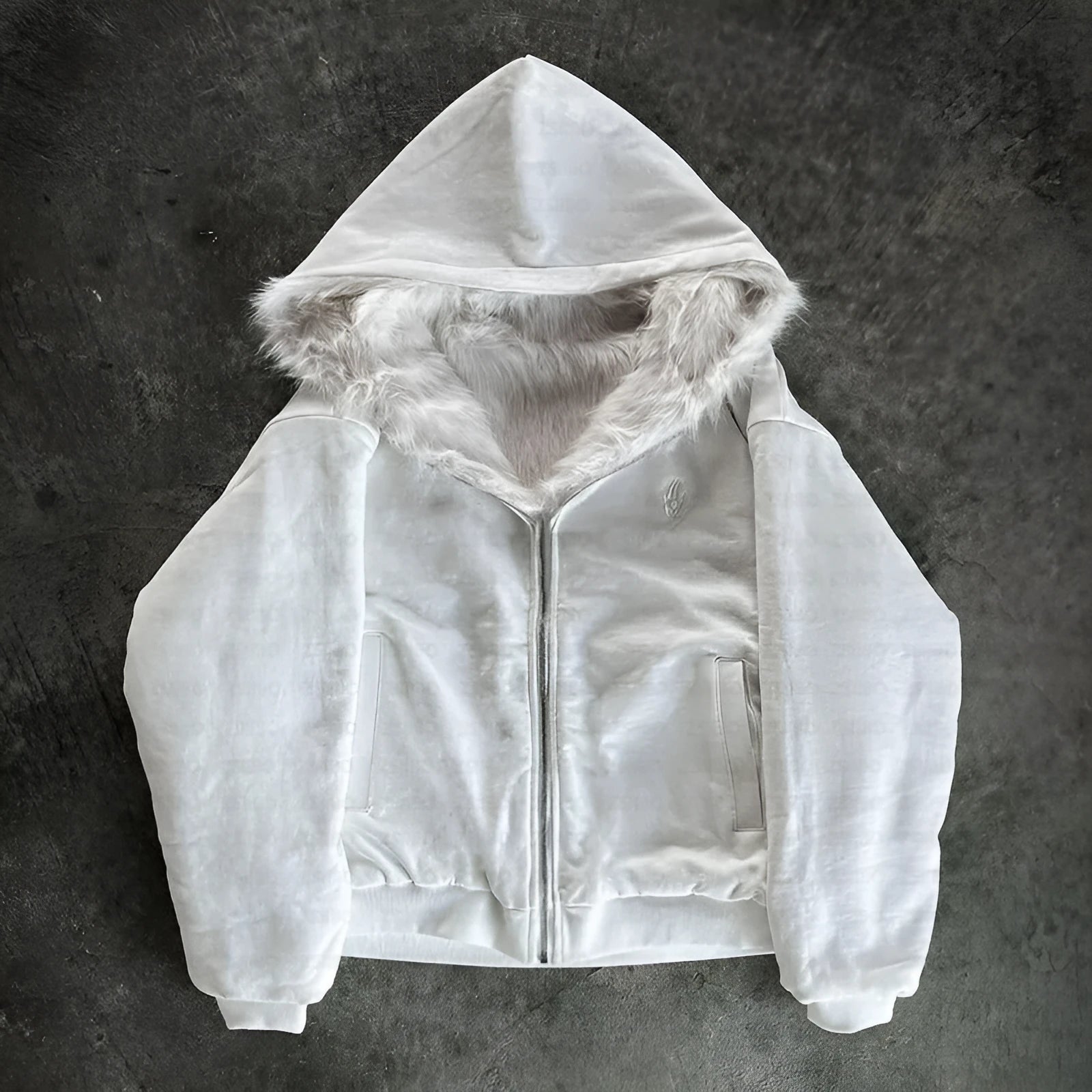 Loose black and white cardigan coat for men and women, casual polyester outerwear