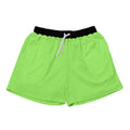 Men's solid-colour mesh quick-drying shorts in chemical fibre fabric for athletic use