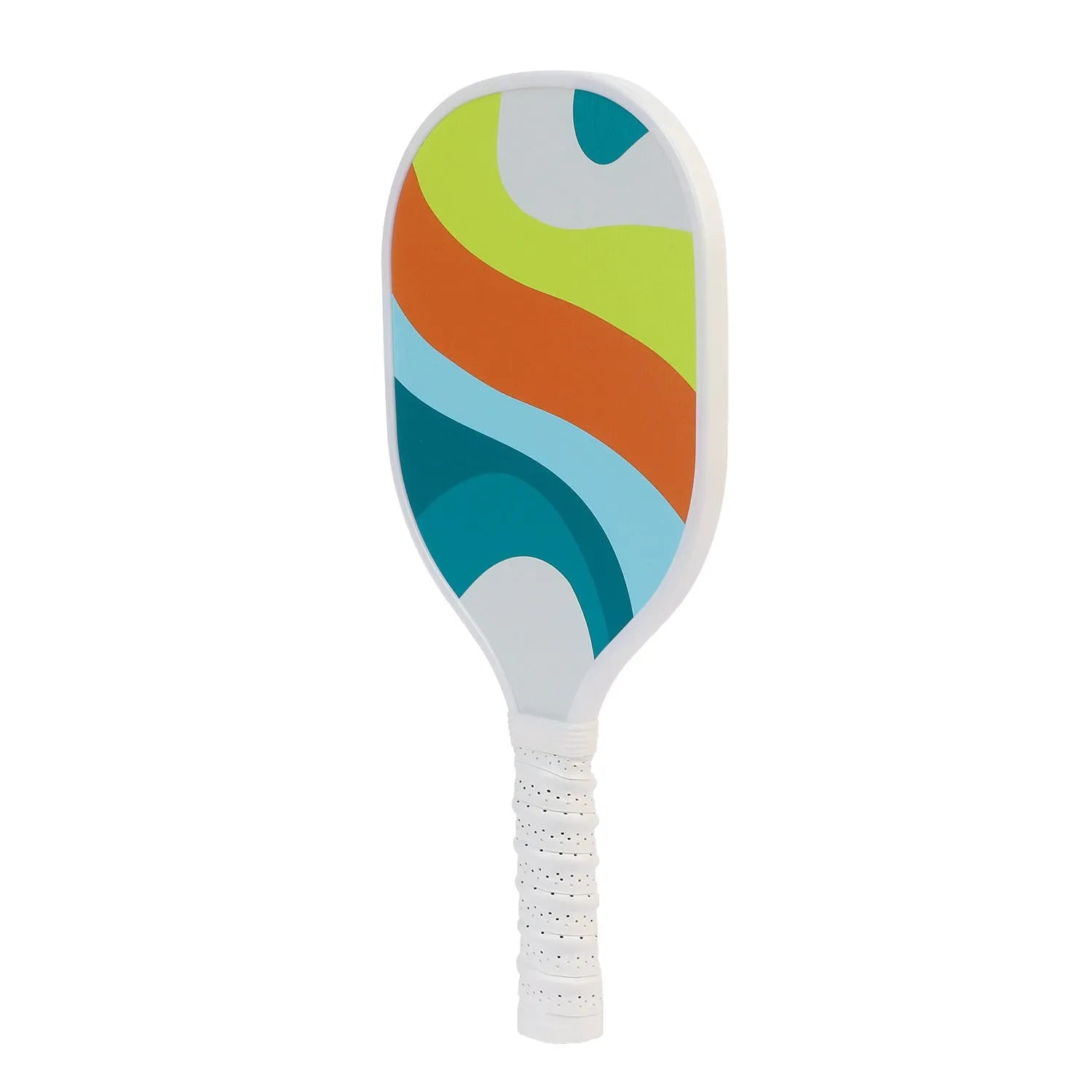 Poplar Peak wooden sports racket for table tennis and pickleball training, shown with model number options.