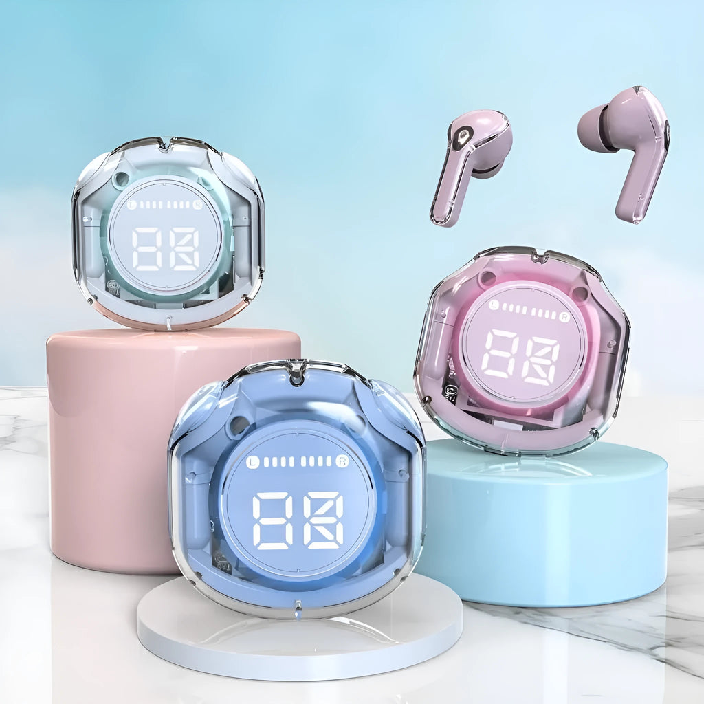 Wireless Bluetooth in-ear headset in choice of five colours with optional breathing light feature