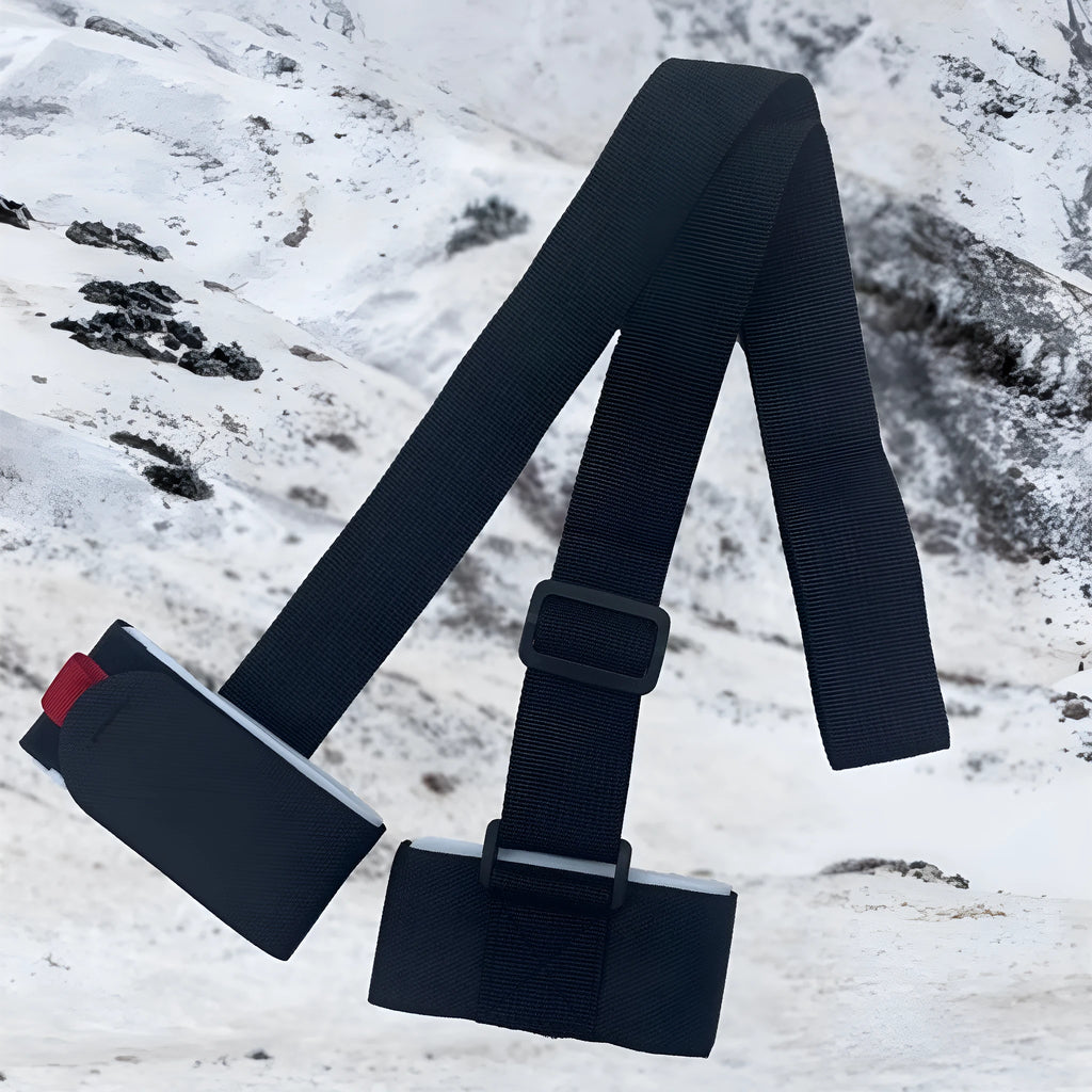 Fixed sewing adjustable skiing bandage shoulder strap in black, blue, pink, or red.