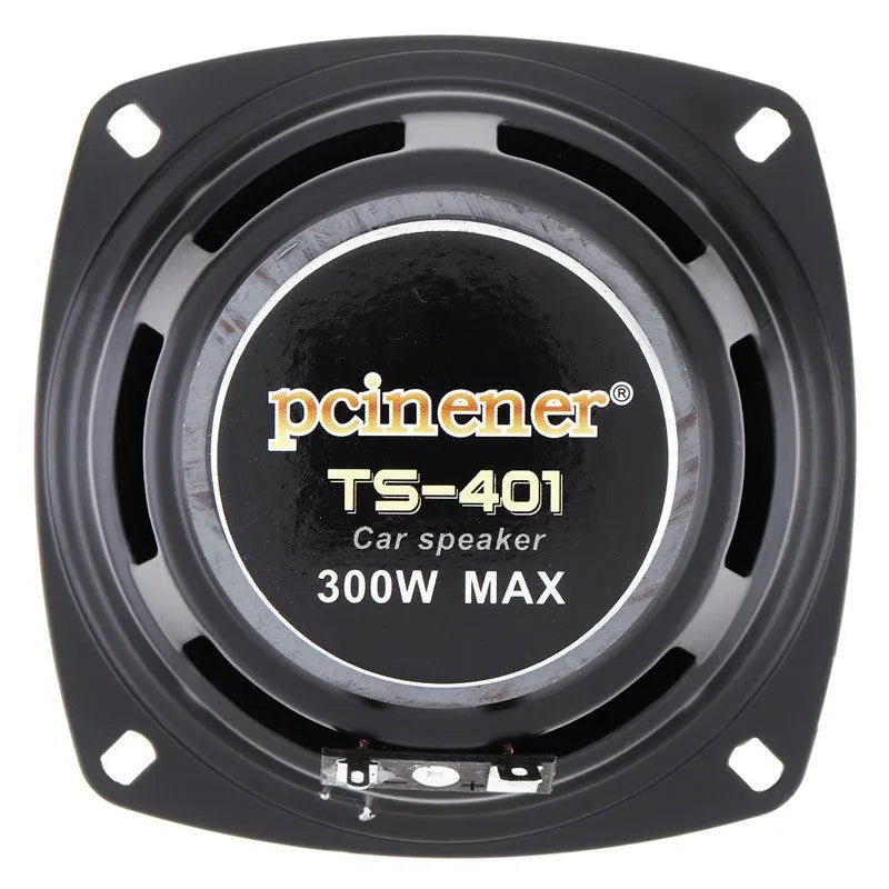 4-inch bass coaxial car horn speaker with magnet construction for General Motors vehicles