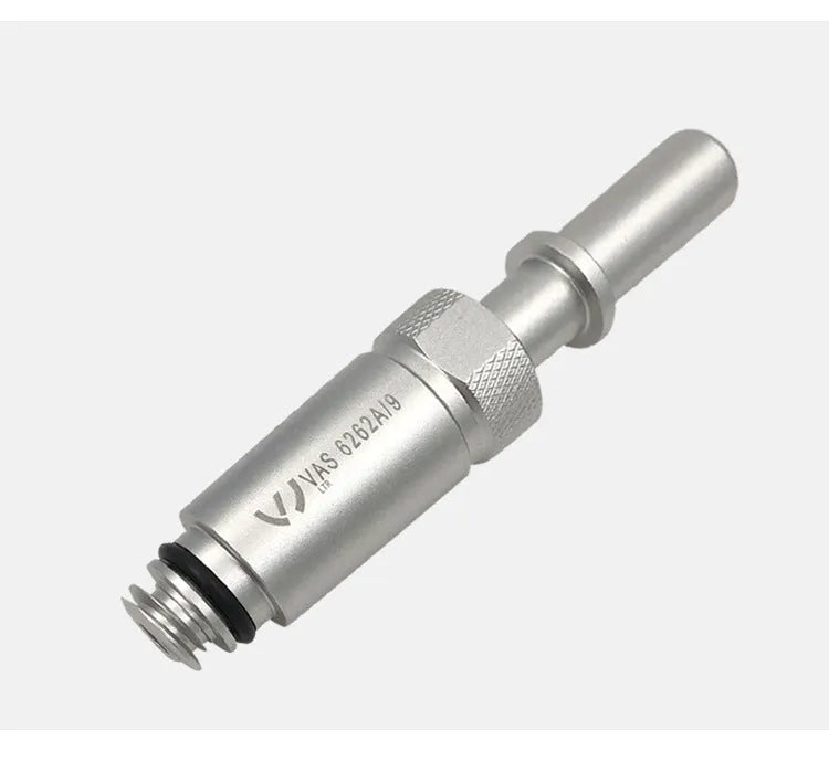 Silver metal VAS6262-9 transmission refuelling joint for 0CK 0B5 MTF fluid service tool