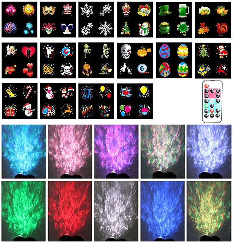 Outdoor double tube animated watermark light with IP65 waterproof rating for garden use.