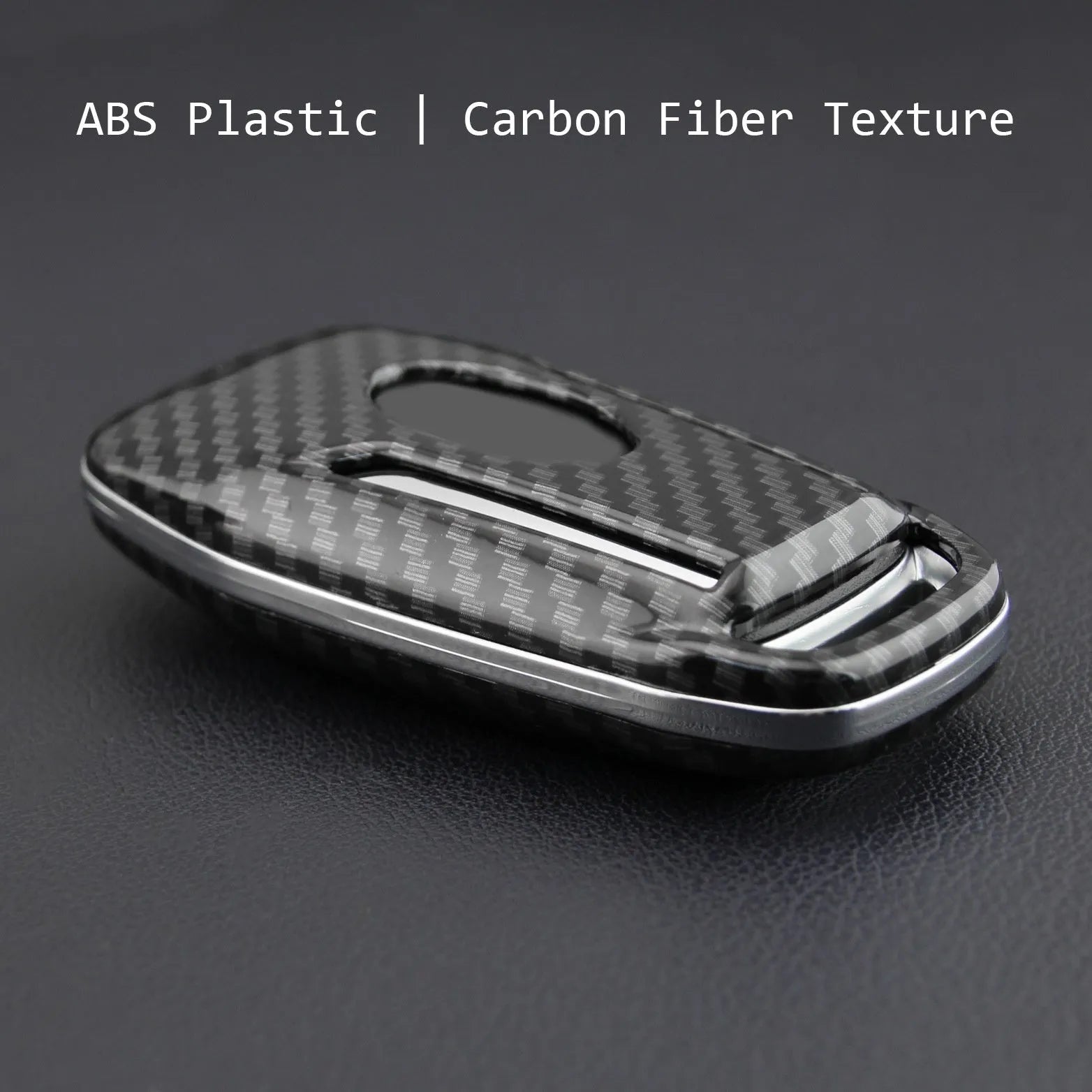 Plastic protective shell for a car key remote, shown in two colour variations