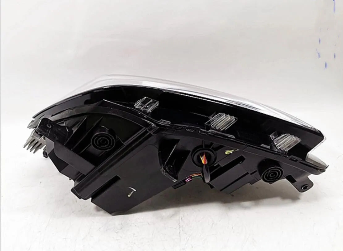 Replacement car headlight with black ABS housing and nine-line lens pattern for 2018-2021 models.
