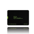 Black plastic SATA 3.0 solid state drive measuring 100mm by 70mm