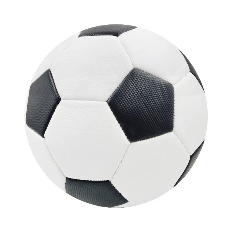 PVC football with machine-seam construction in No. 3 No. 4 No. 5 sizes for training and competition