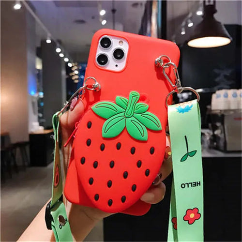 Cartoon silicone wallet case with camouflage pattern in various colours for Huawei Mate and P series phones