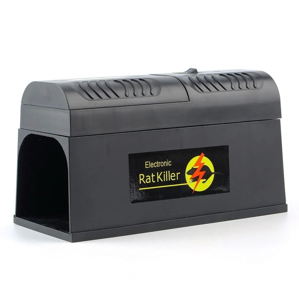 High voltage rodent killer pest control device with multiple plug options