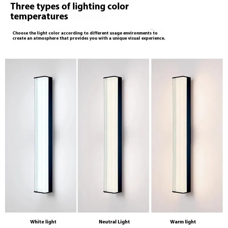Modern simple outdoor wall lamp for villa hotel courtyard entrance lighting