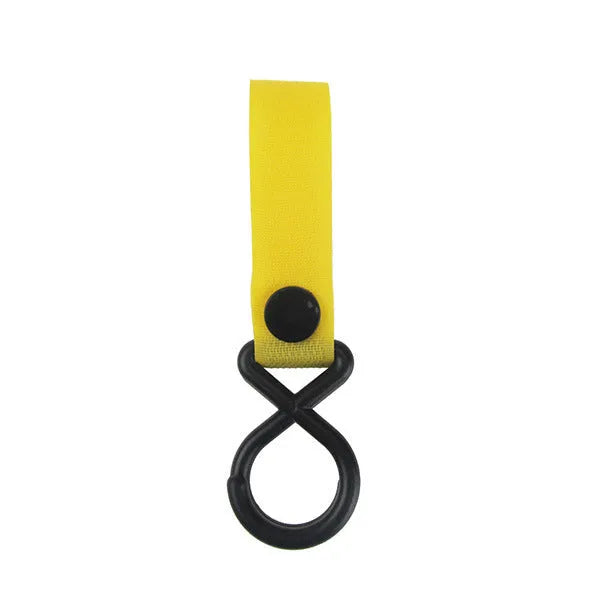 Nylon luggage velcro hook for OPP bag tags in multiple colour options.