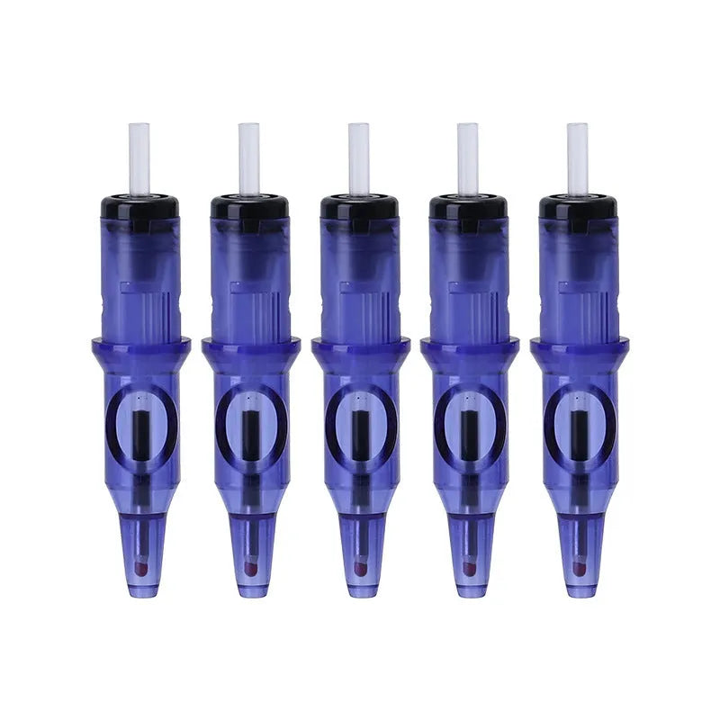 Tattoo integrated needle drawing tool with line, point and colour pen functions in a compact storage box.