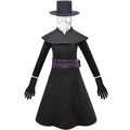 Boys Halloween costume set in dark colour design with hat and face options