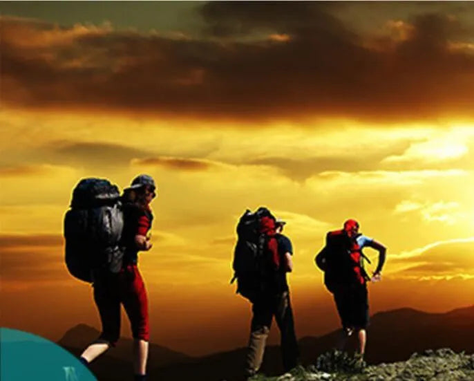 Rechargeable aluminium LED headlamp with adjustable headband and 18650 battery.